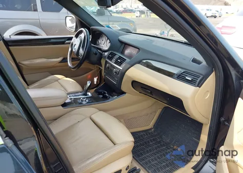 2013 BMW X3 xDrive28I from USA, damaged, VIN 5UXWX9C53D0A17593